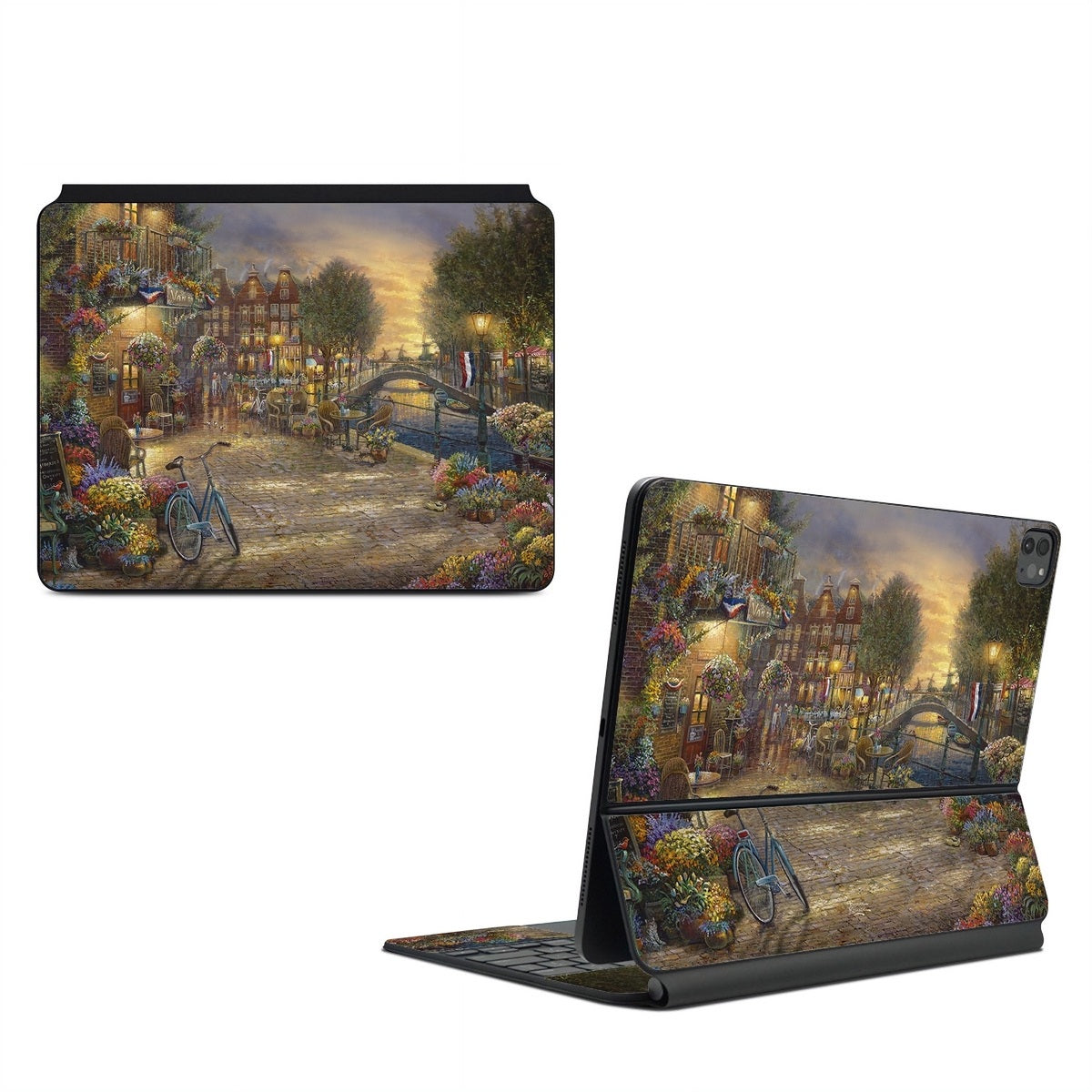 Amsterdam Cafe - Apple Magic Keyboard for iPad Skin