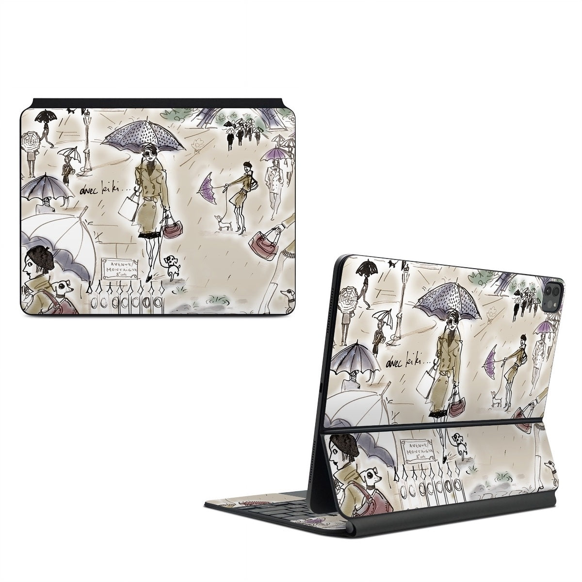 Ah Paris - Apple Magic Keyboard for iPad Skin