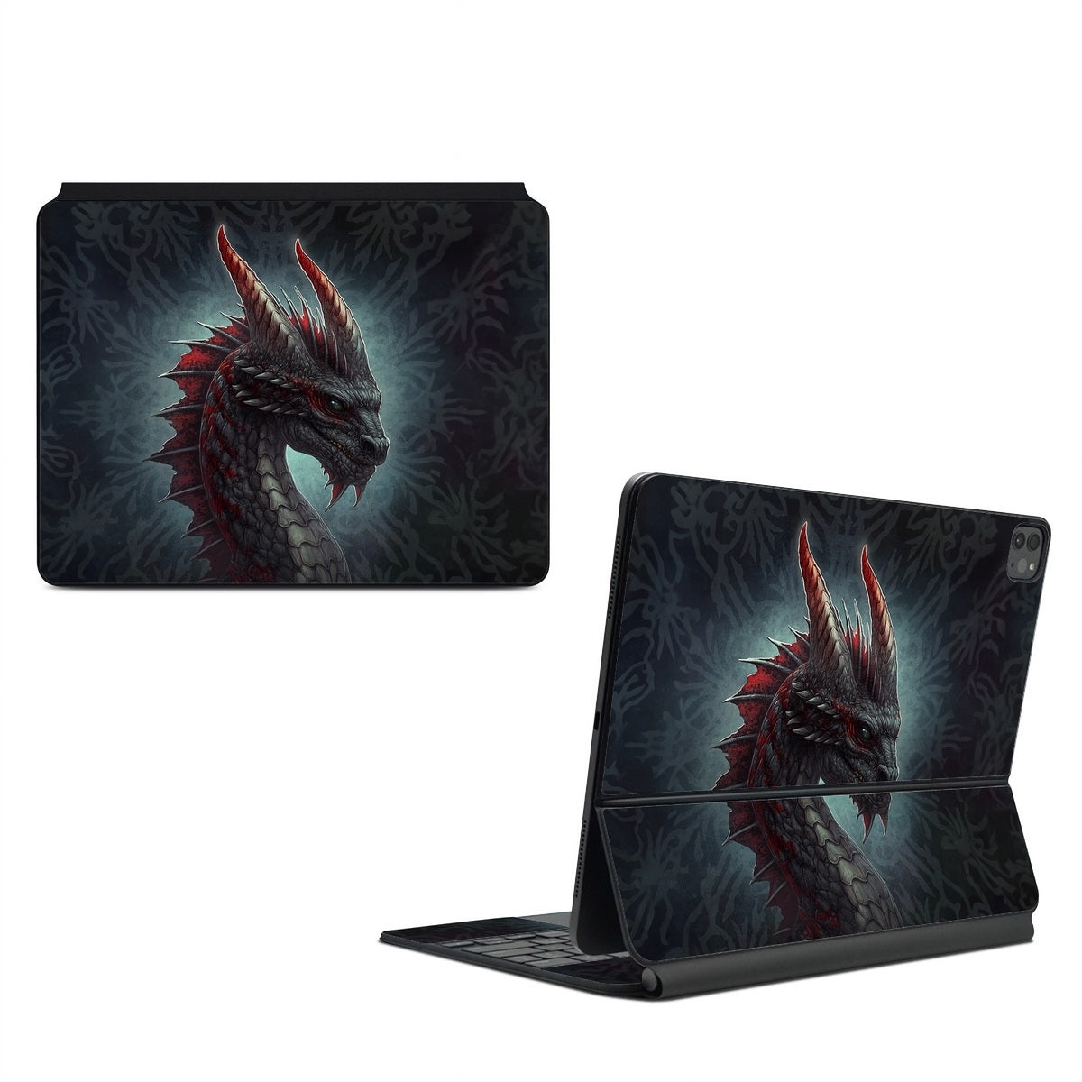 Black Dragon - Apple Magic Keyboard for iPad Skin