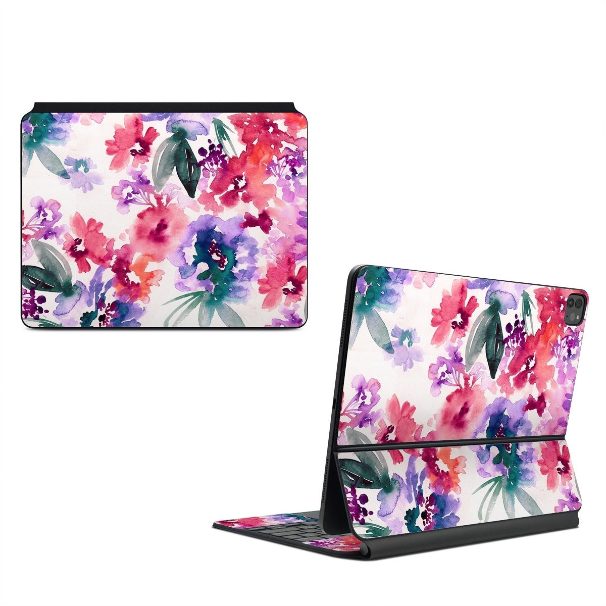 Blurred Flowers - Apple Magic Keyboard for iPad Skin