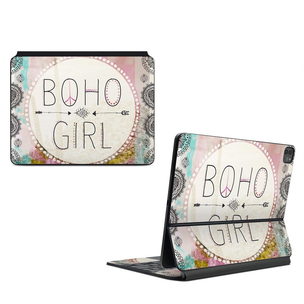 Boho Girl - Apple Magic Keyboard for iPad Skin