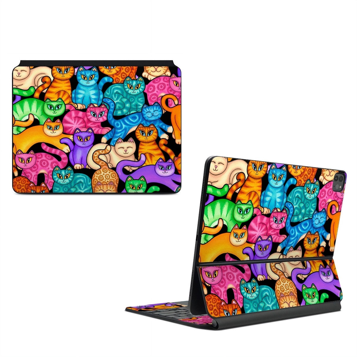 Colorful Kittens - Apple Magic Keyboard for iPad Skin