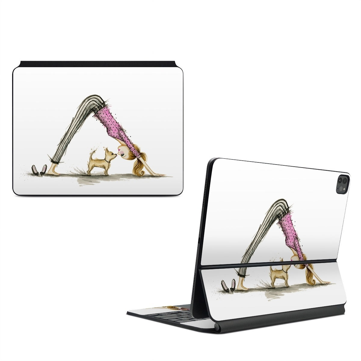 Downward Dog - Apple Magic Keyboard for iPad Skin