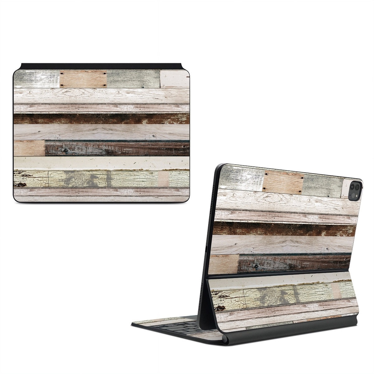 Eclectic Wood - Apple Magic Keyboard for iPad Skin