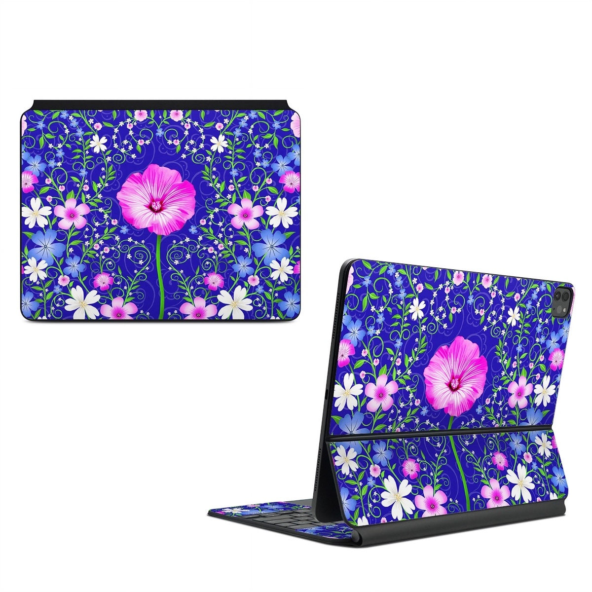 Floral Harmony - Apple Magic Keyboard for iPad Skin