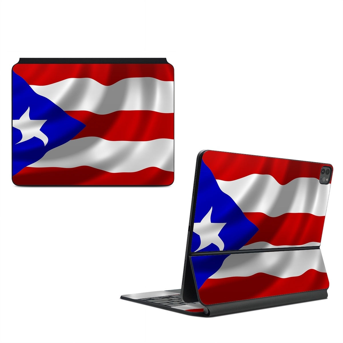 Puerto Rican Flag - Apple Magic Keyboard for iPad Skin