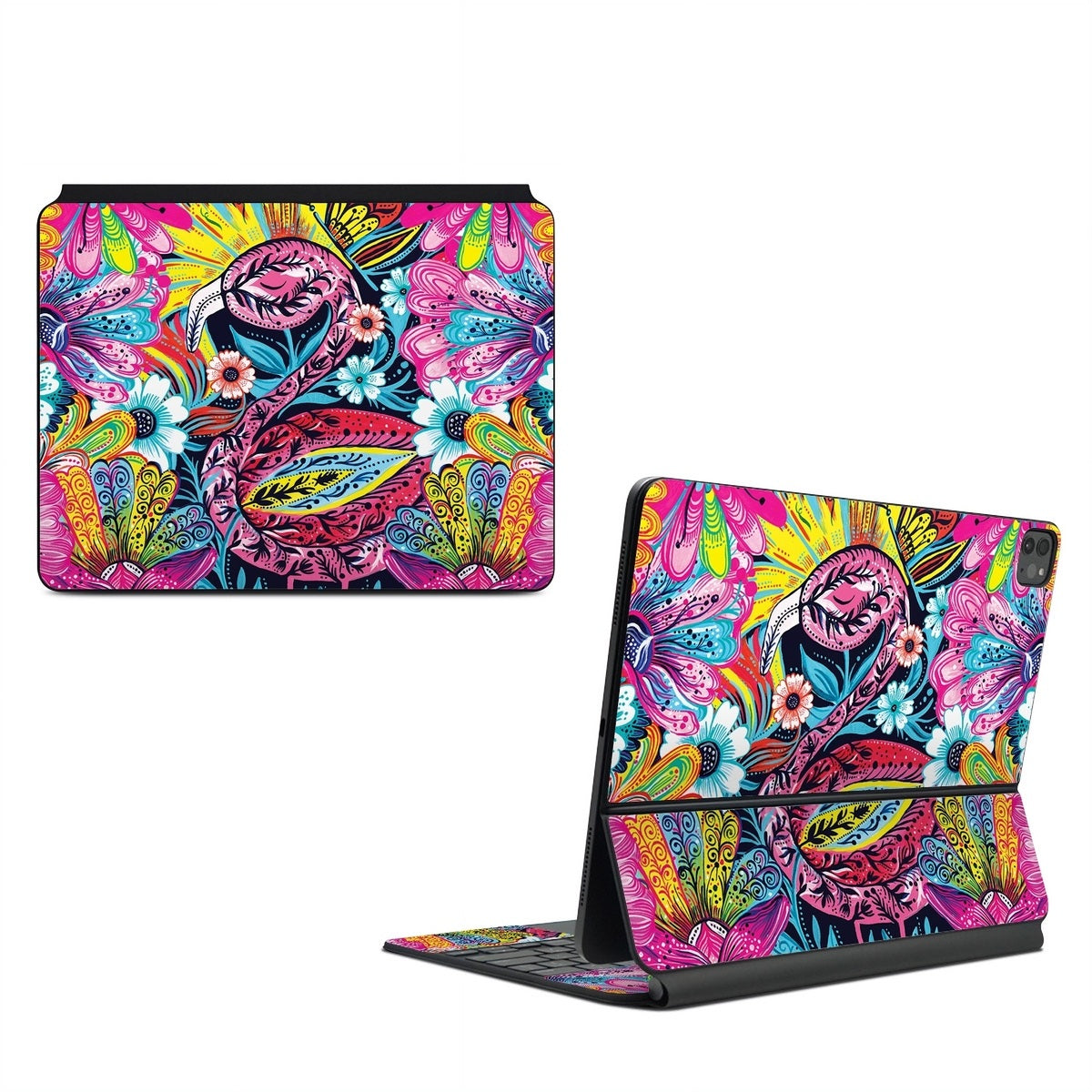 Flashy Flamingo - Apple Magic Keyboard for iPad Skin