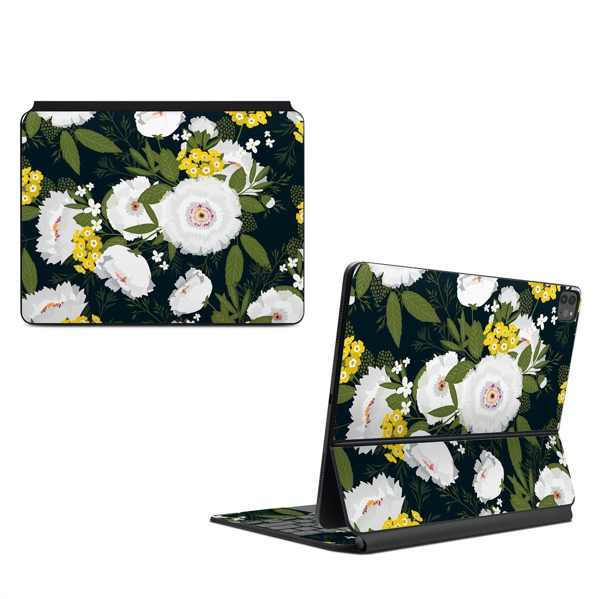 Fleurette Night - Apple Magic Keyboard for iPad Skin