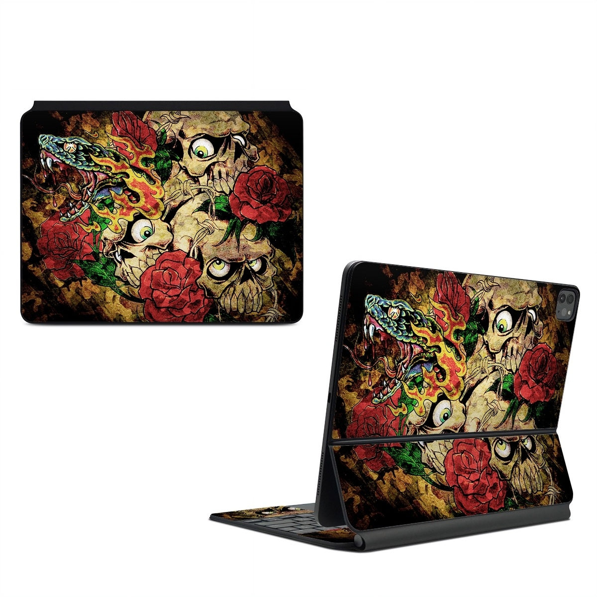 Gothic Tattoo - Apple Magic Keyboard for iPad Skin