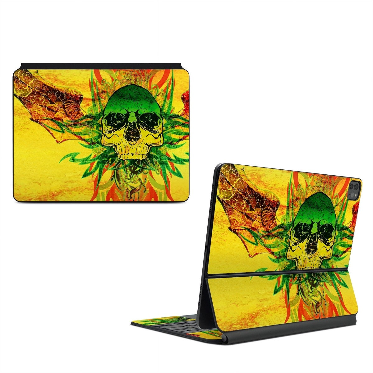 Hot Tribal Skull - Apple Magic Keyboard for iPad Skin