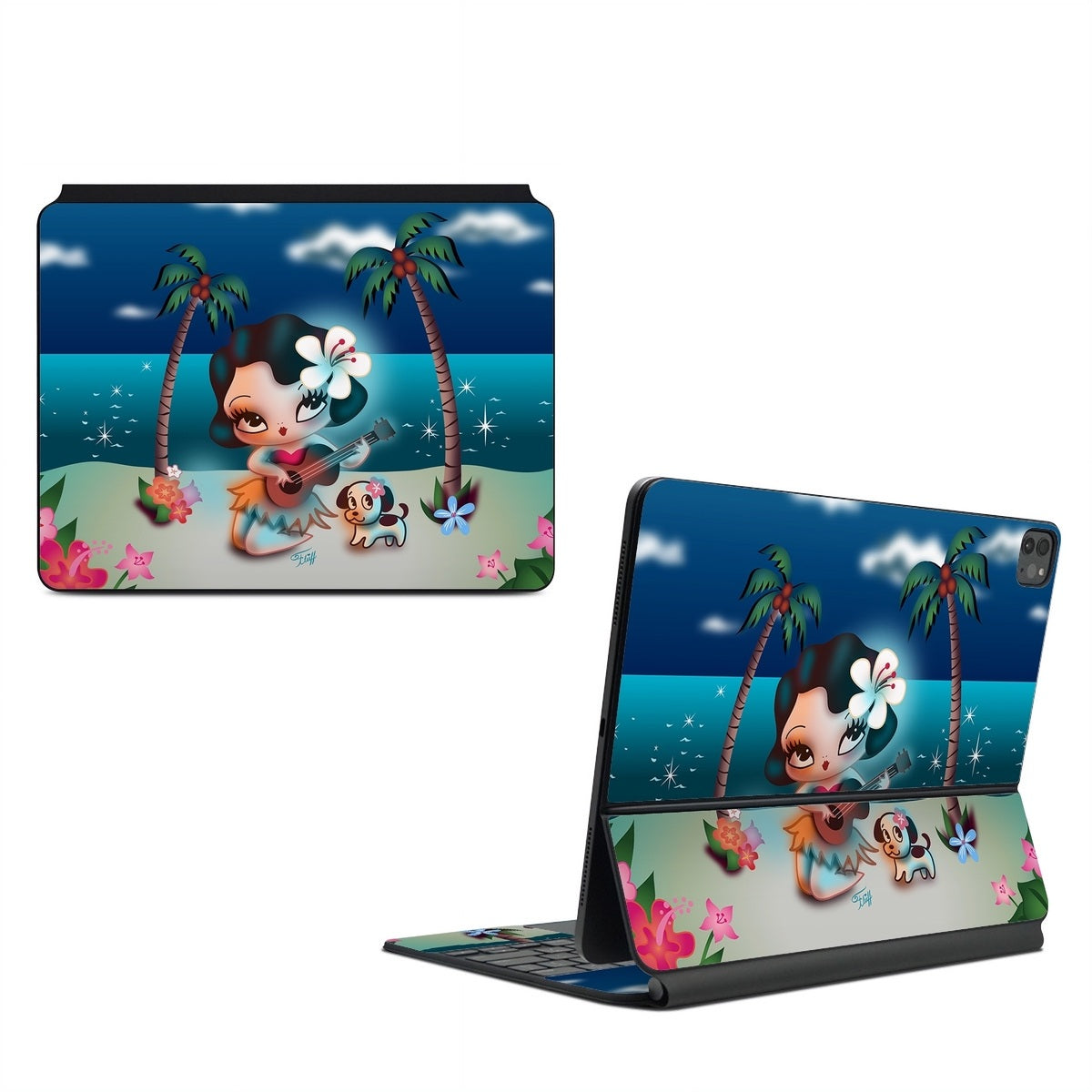 Hula Night - Apple Magic Keyboard for iPad Skin