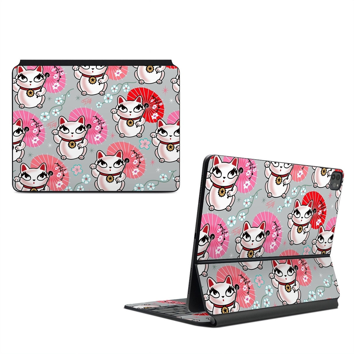 Kyoto Kitty - Apple Magic Keyboard for iPad Skin