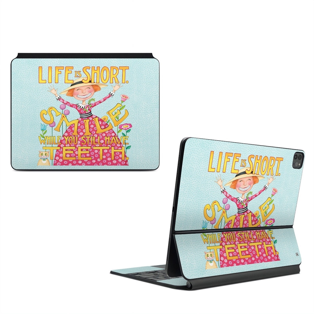 Life is Short - Apple Magic Keyboard for iPad Skin