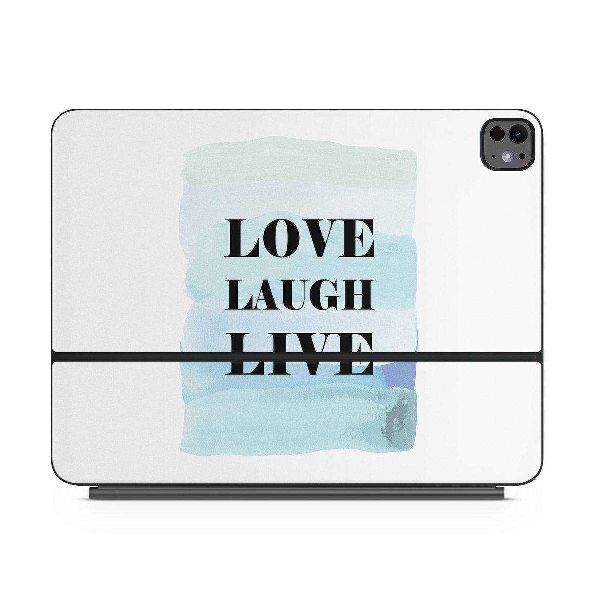 Love Laugh Live - Apple Magic Keyboard for iPad Skin