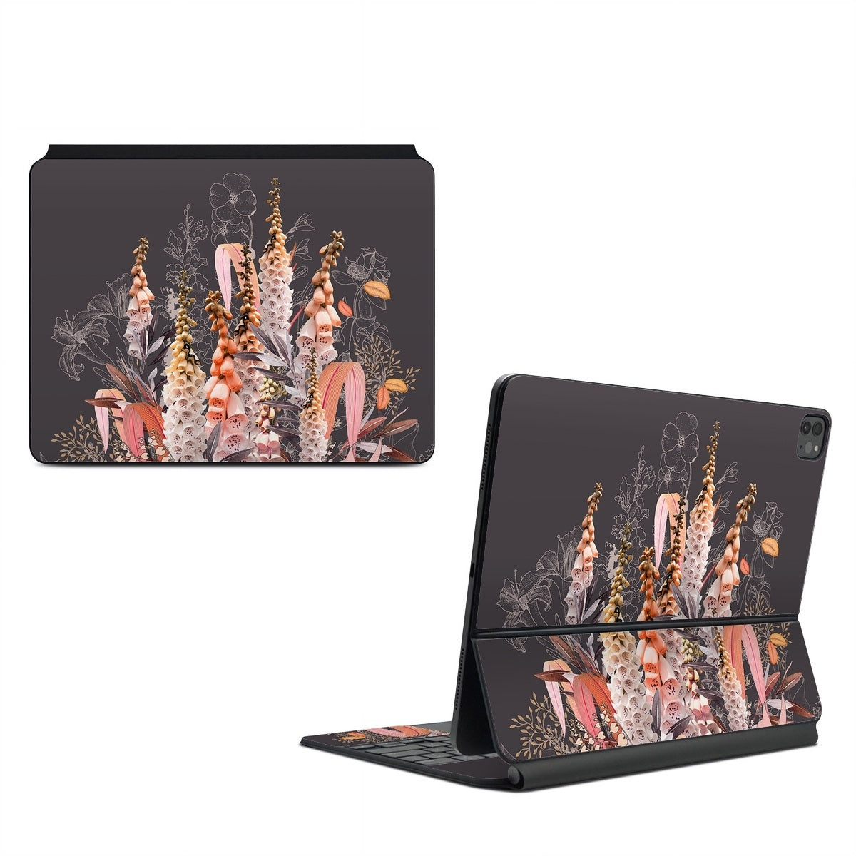 Lupines Chocolate - Apple Magic Keyboard for iPad Skin