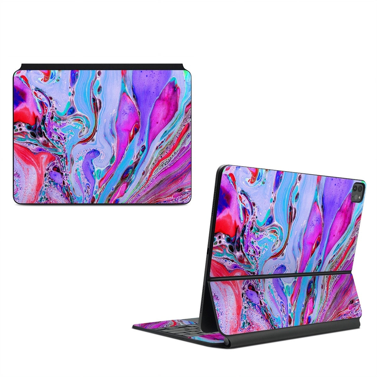 Marbled Lustre - Apple Magic Keyboard for iPad Skin