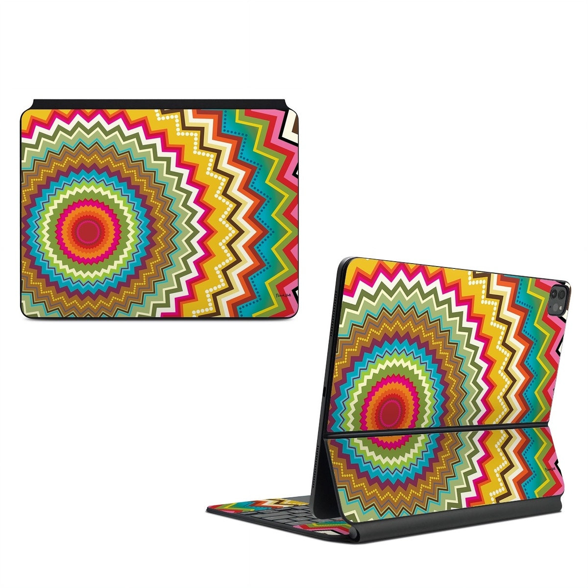 Mosaic Burst - Apple Magic Keyboard for iPad Skin