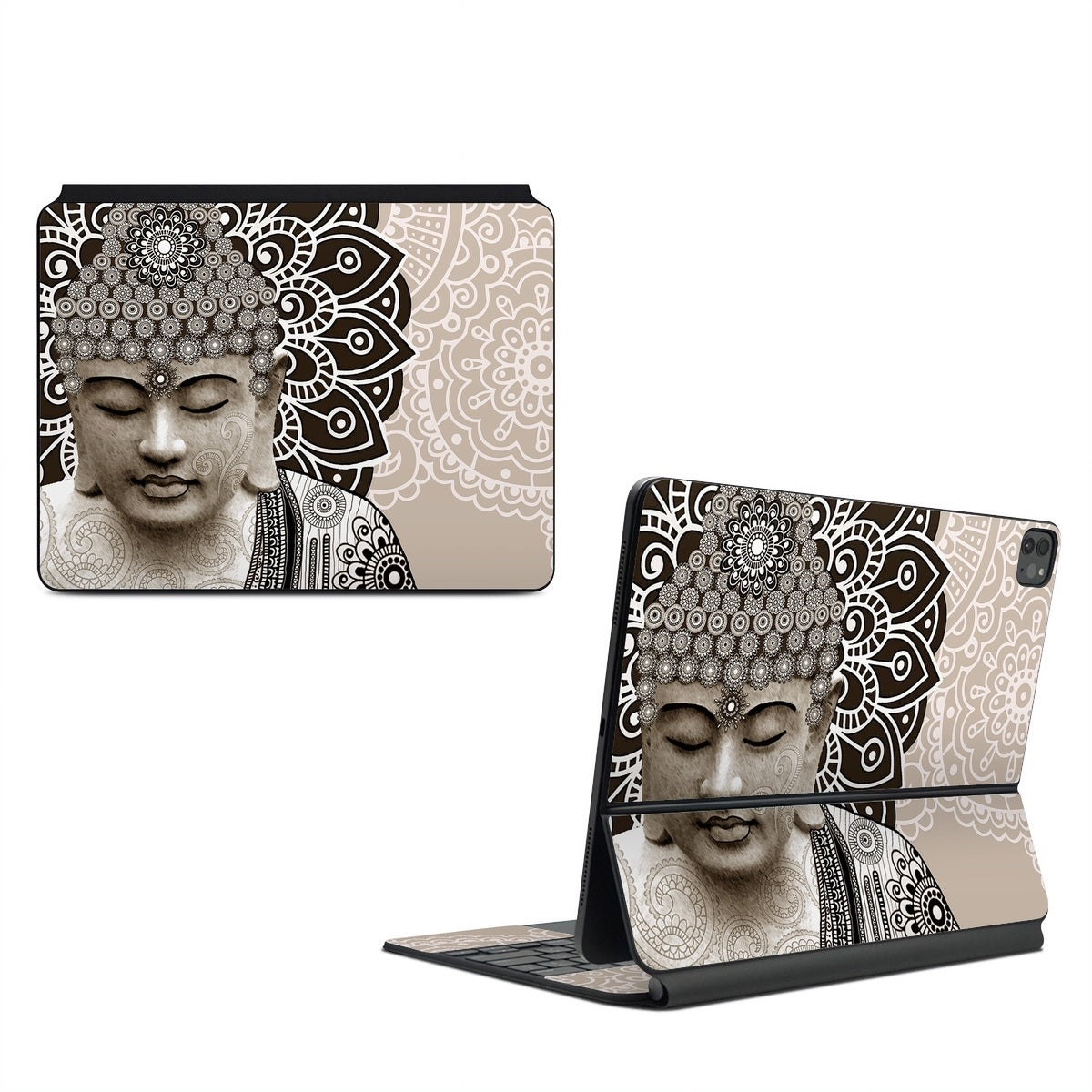 Meditation Mehndi - Apple Magic Keyboard for iPad Skin