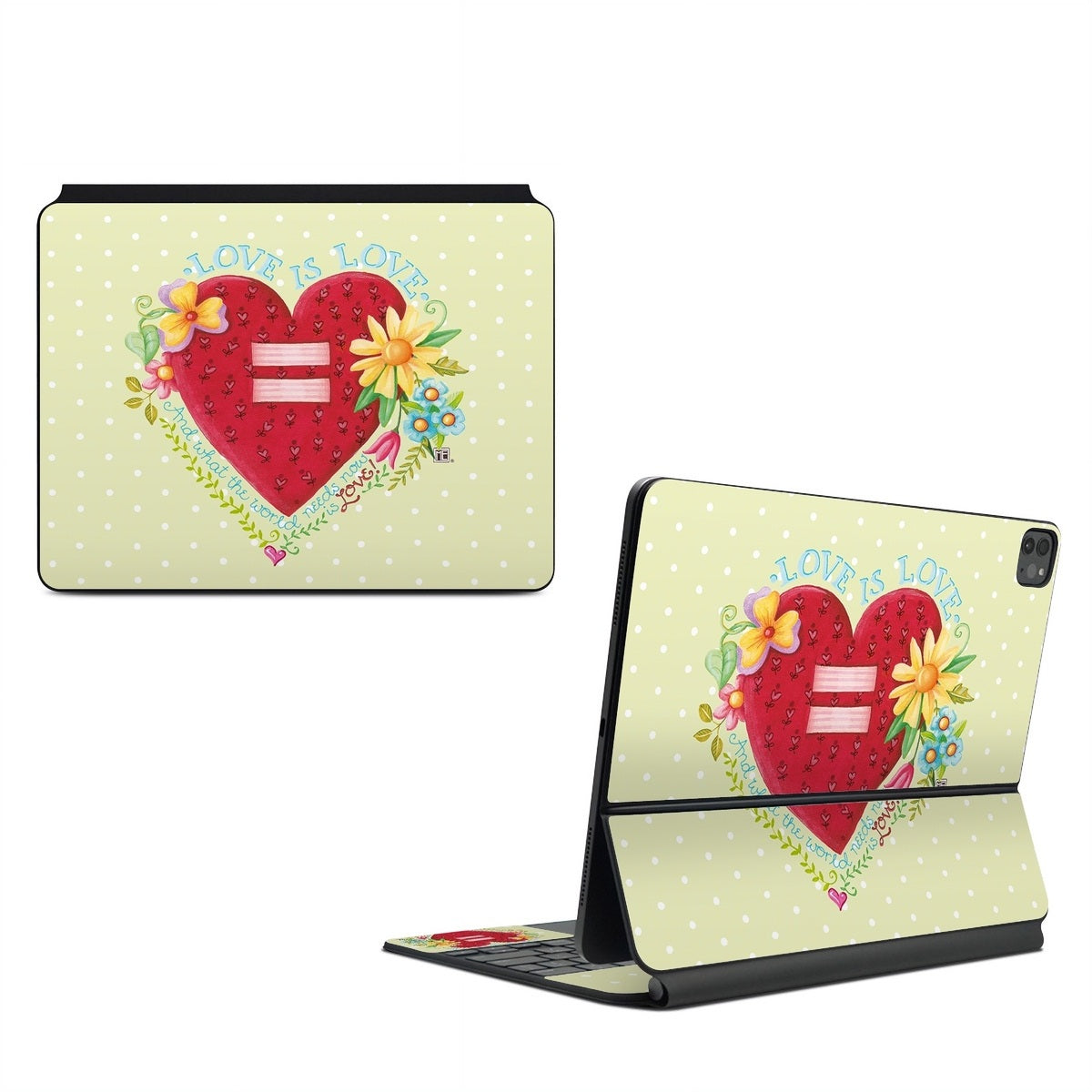 Love Is What We Need - Apple Magic Keyboard for iPad Skin