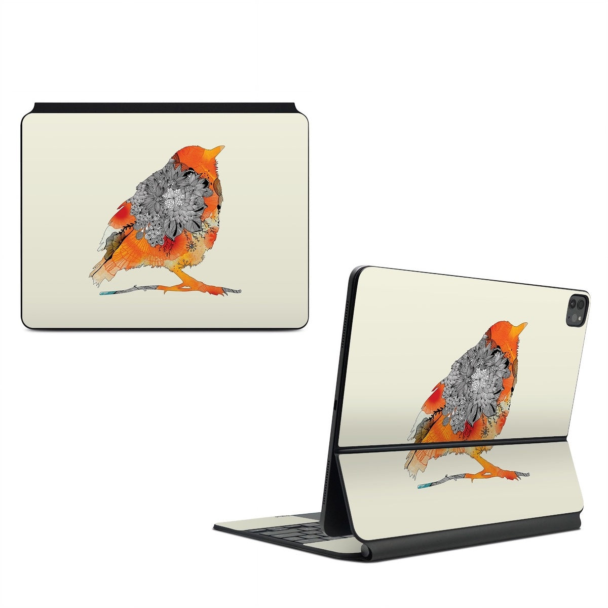 Orange Bird - Apple Magic Keyboard for iPad Skin