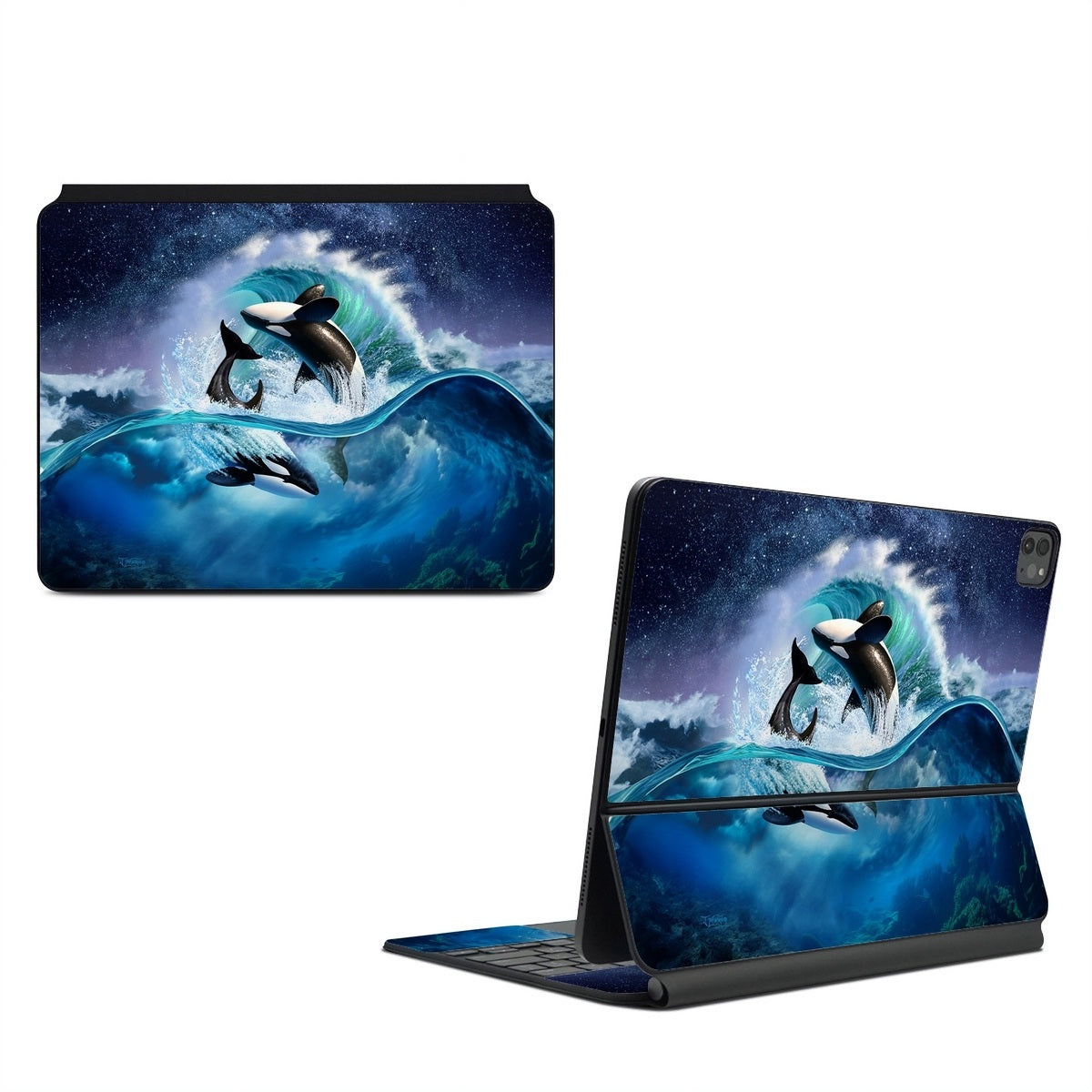 Orca Wave - Apple Magic Keyboard for iPad Skin