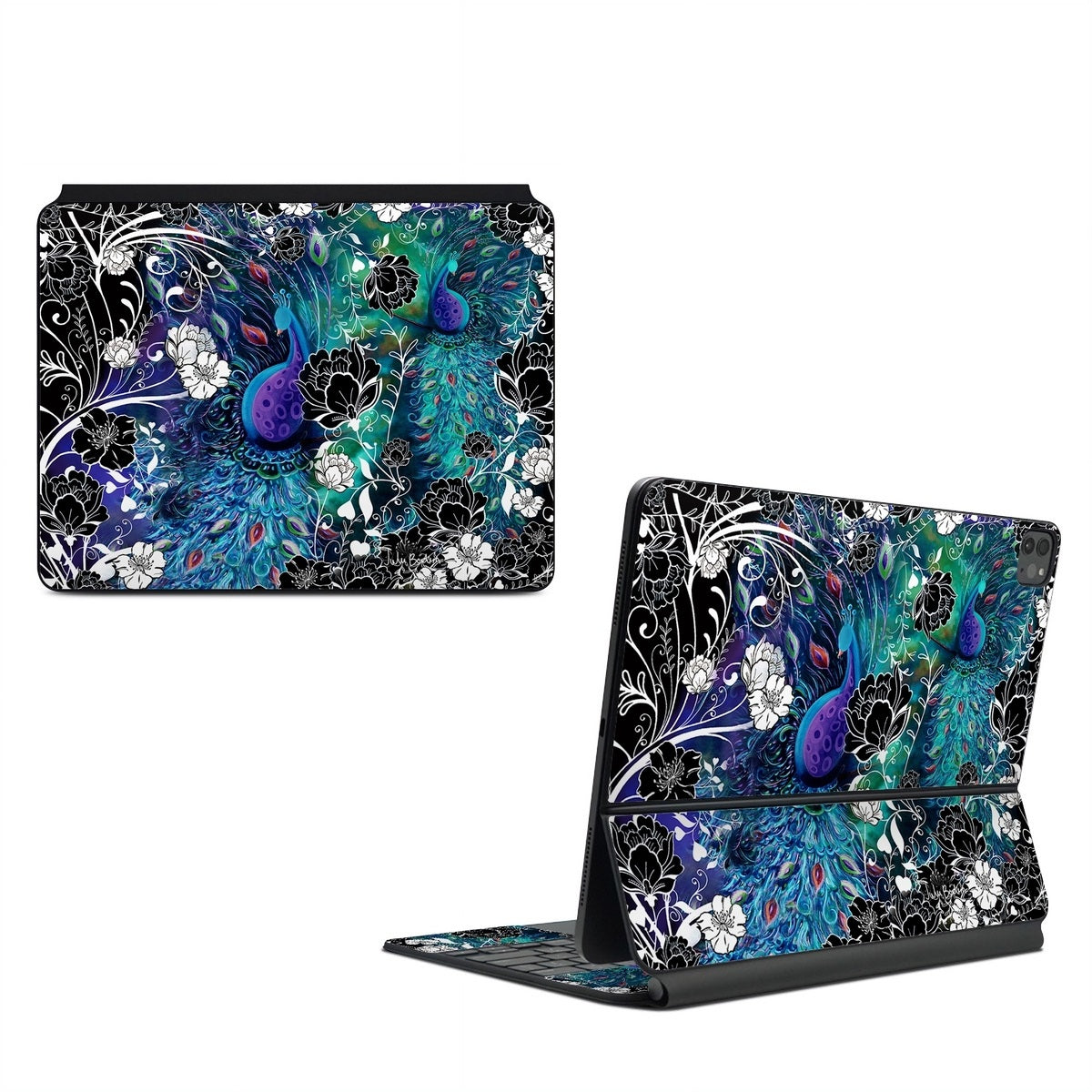 Peacock Garden - Apple Magic Keyboard for iPad Skin