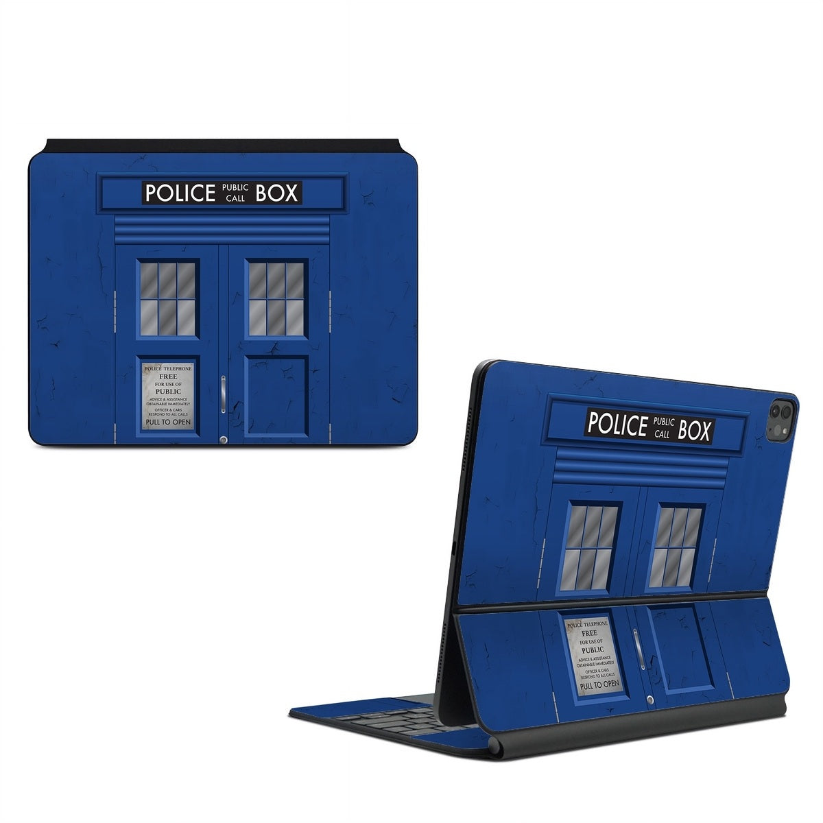 Police Box - Apple Magic Keyboard for iPad Skin