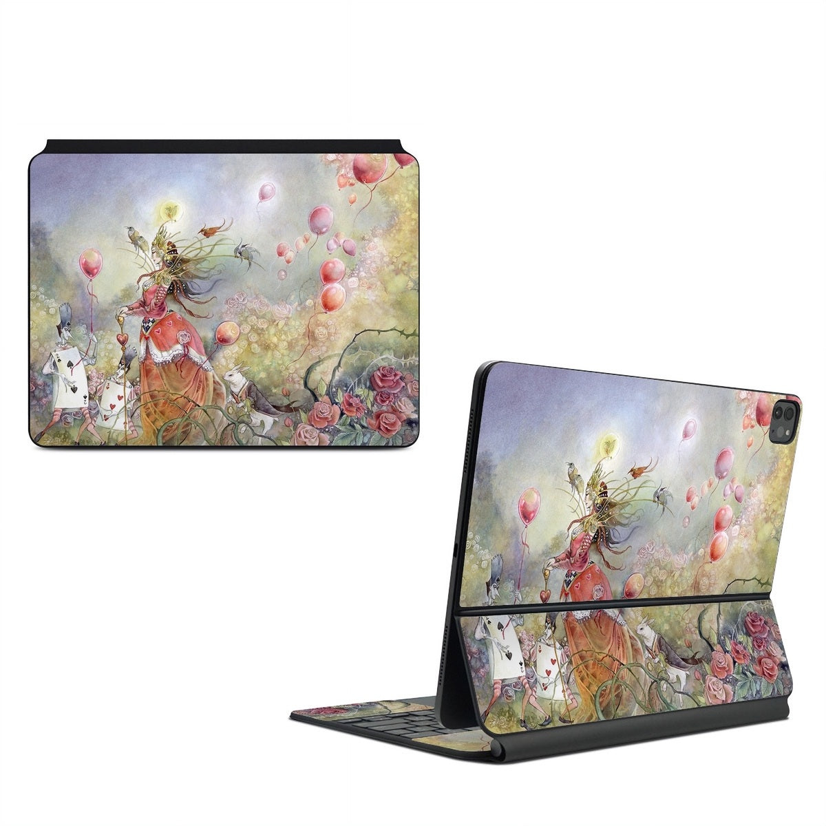 Queen of Hearts - Apple Magic Keyboard for iPad Skin