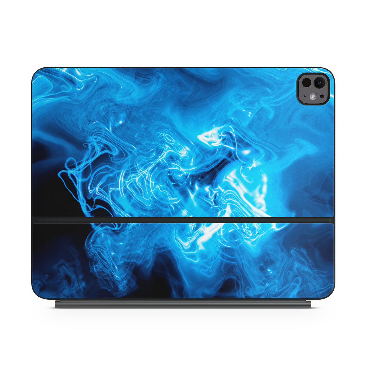 Blue Quantum Waves - Apple Magic Keyboard for iPad Skin