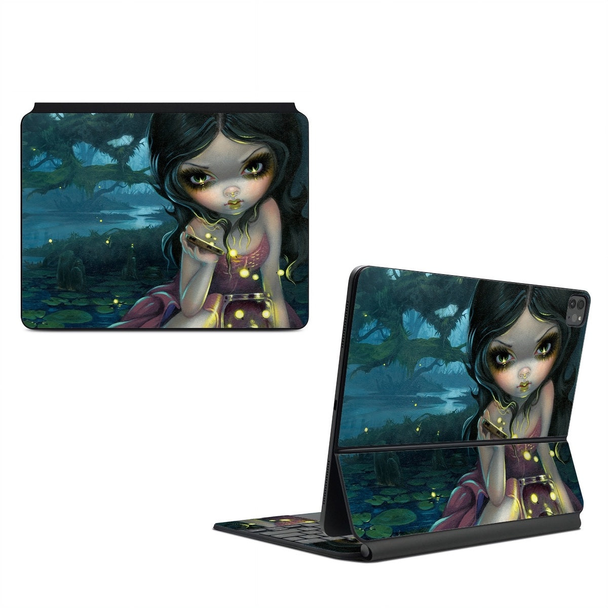 Releasing Fireflies - Apple Magic Keyboard for iPad Skin