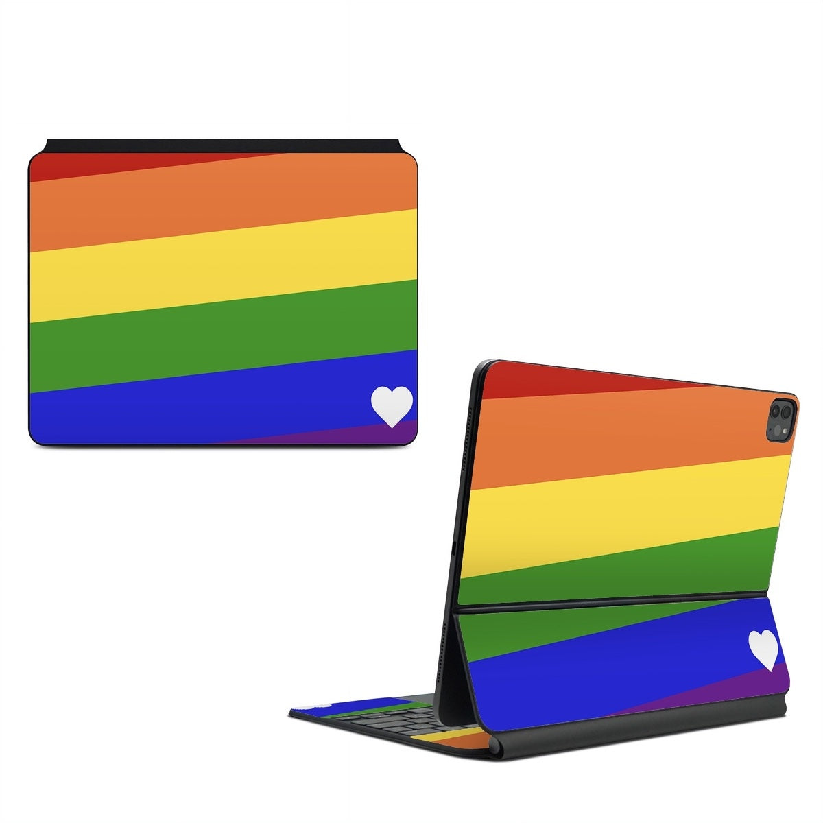 Rainbow Stripe - Apple Magic Keyboard for iPad Skin