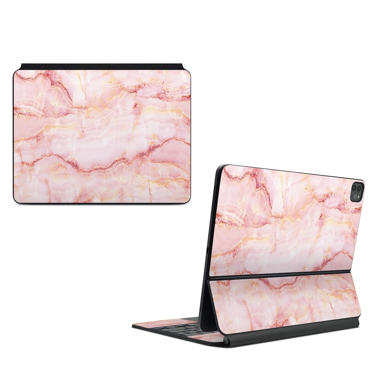 Satin Marble - Apple Magic Keyboard for iPad Skin