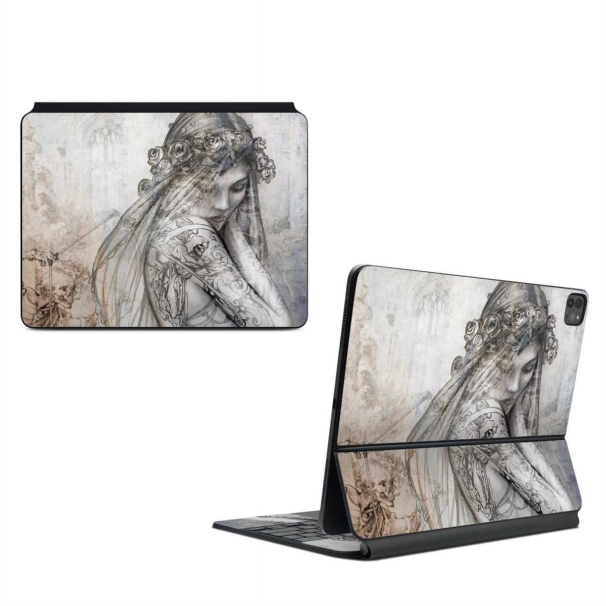 Scythe Bride - Apple Magic Keyboard for iPad Skin