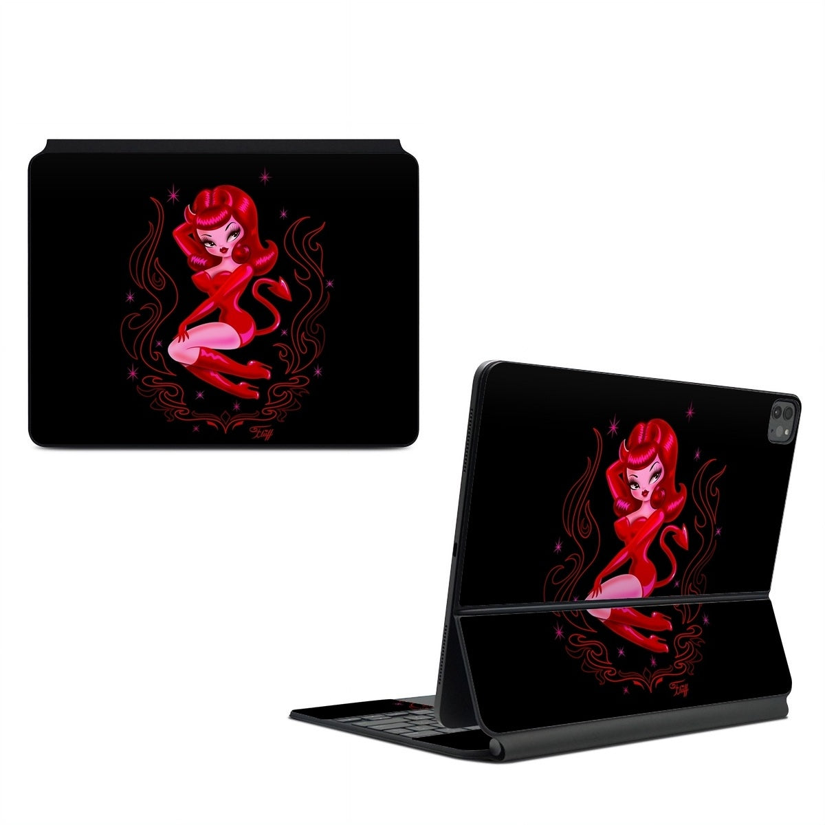 She Devil - Apple Magic Keyboard for iPad Skin