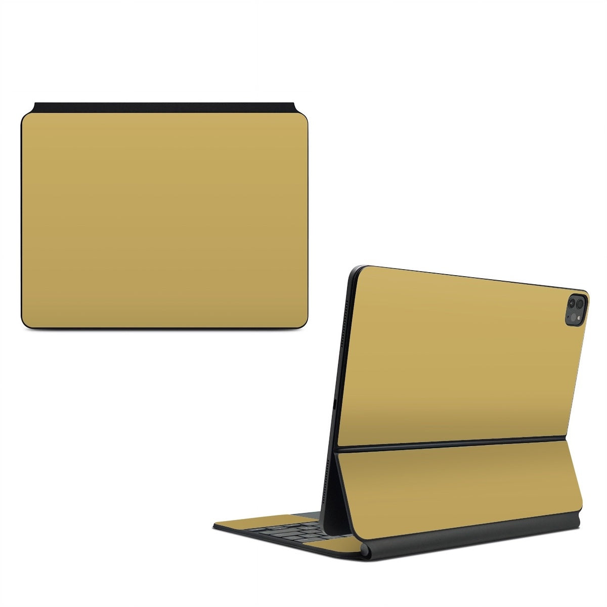 Solid State Mustard - Apple Magic Keyboard for iPad Skin