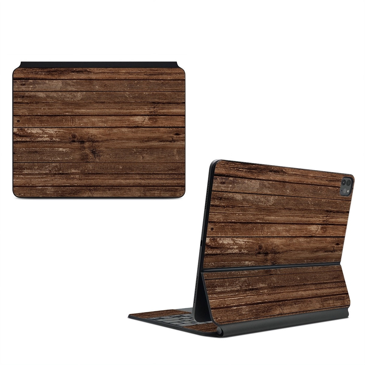 Stripped Wood - Apple Magic Keyboard for iPad Skin