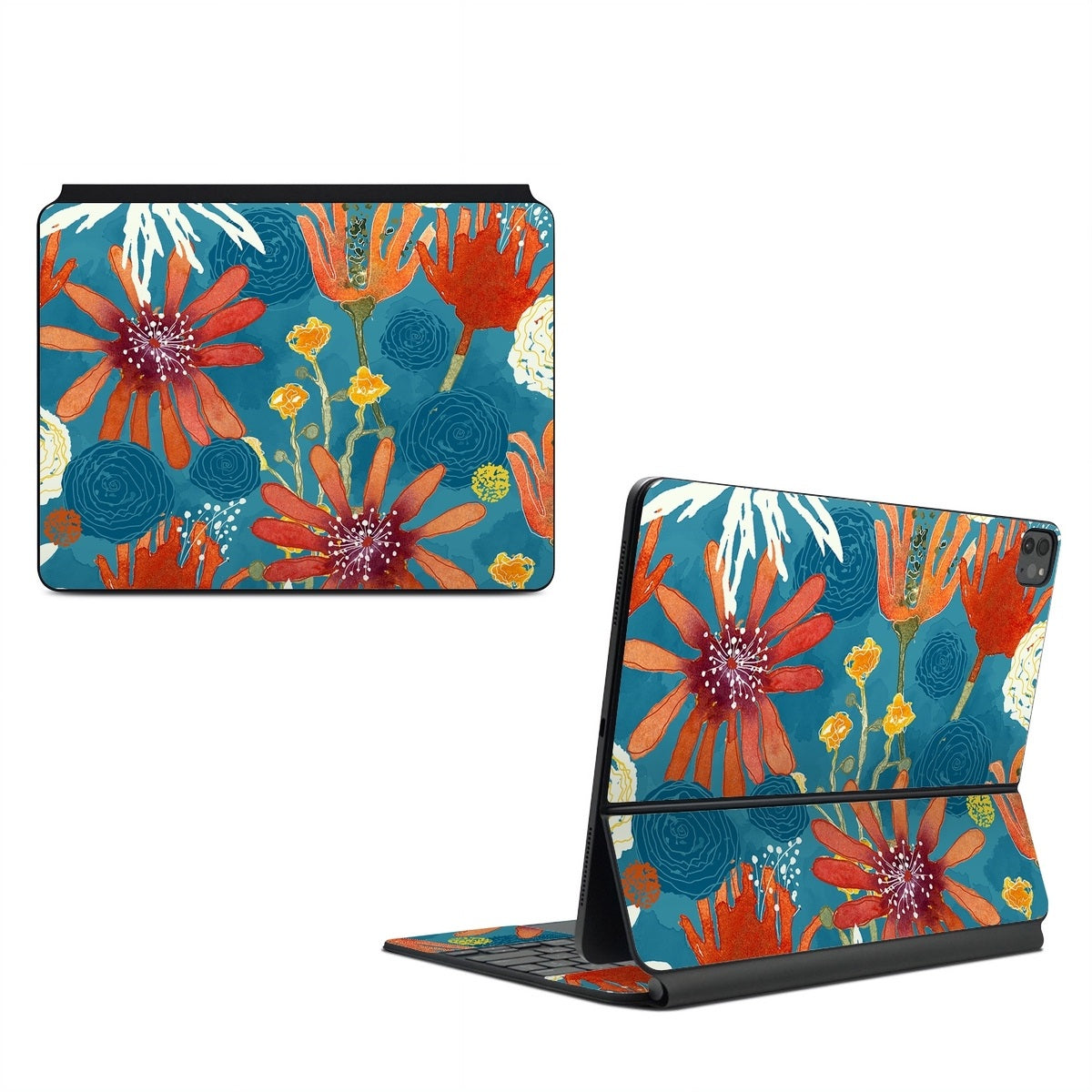 Sunbaked Blooms - Apple Magic Keyboard for iPad Skin