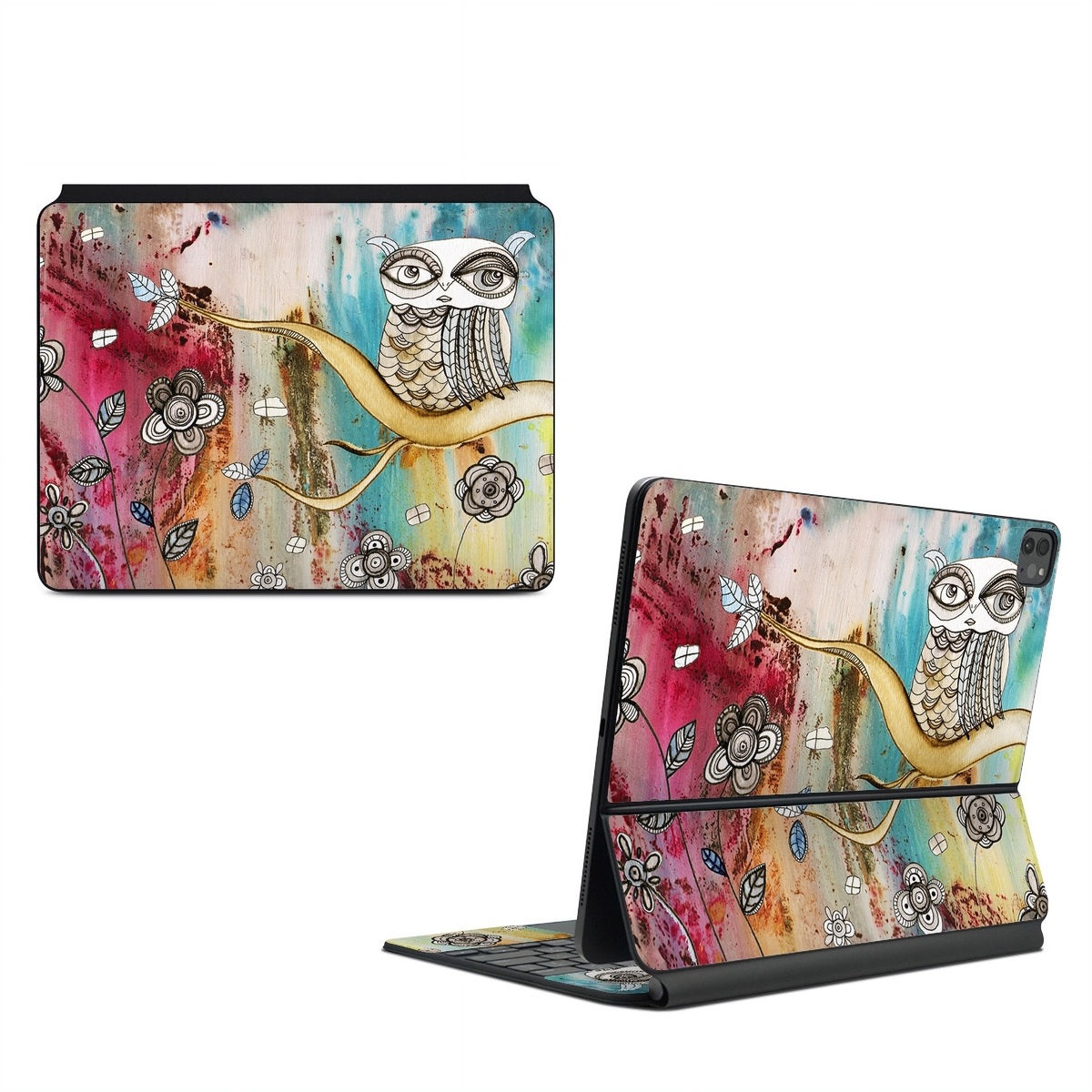 Surreal Owl - Apple Magic Keyboard for iPad Skin