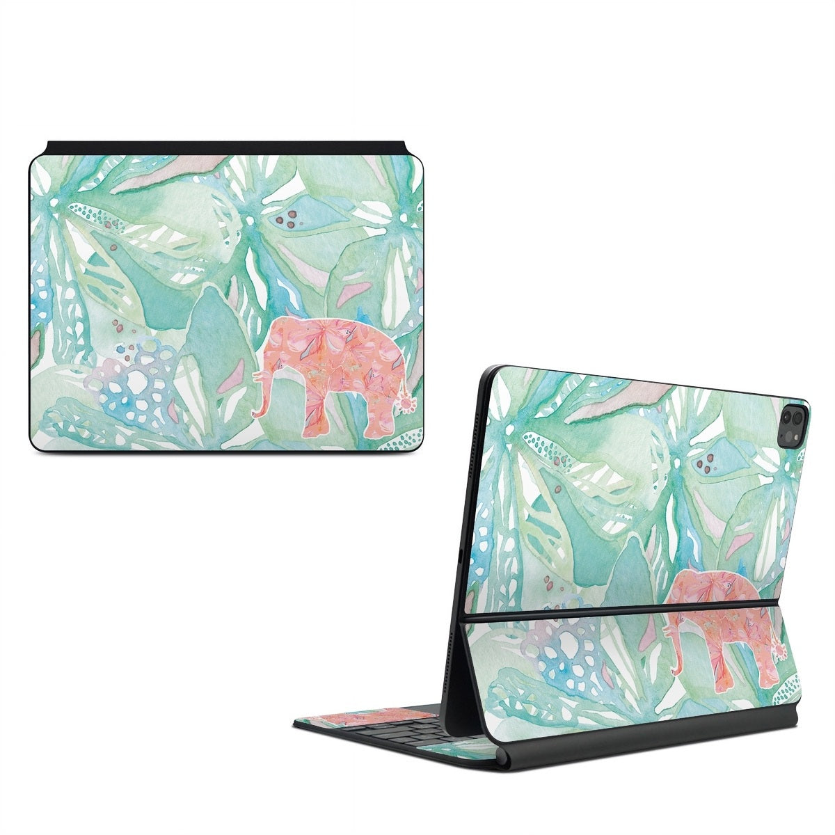 Tropical Elephant - Apple Magic Keyboard for iPad Skin