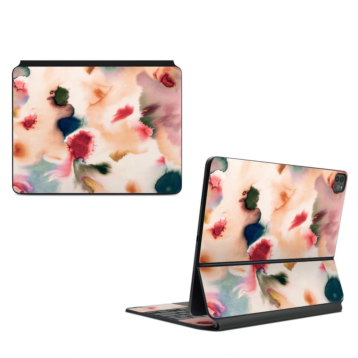 Abstract Watercolor Mineral - Apple Magic Keyboard for iPad Skin