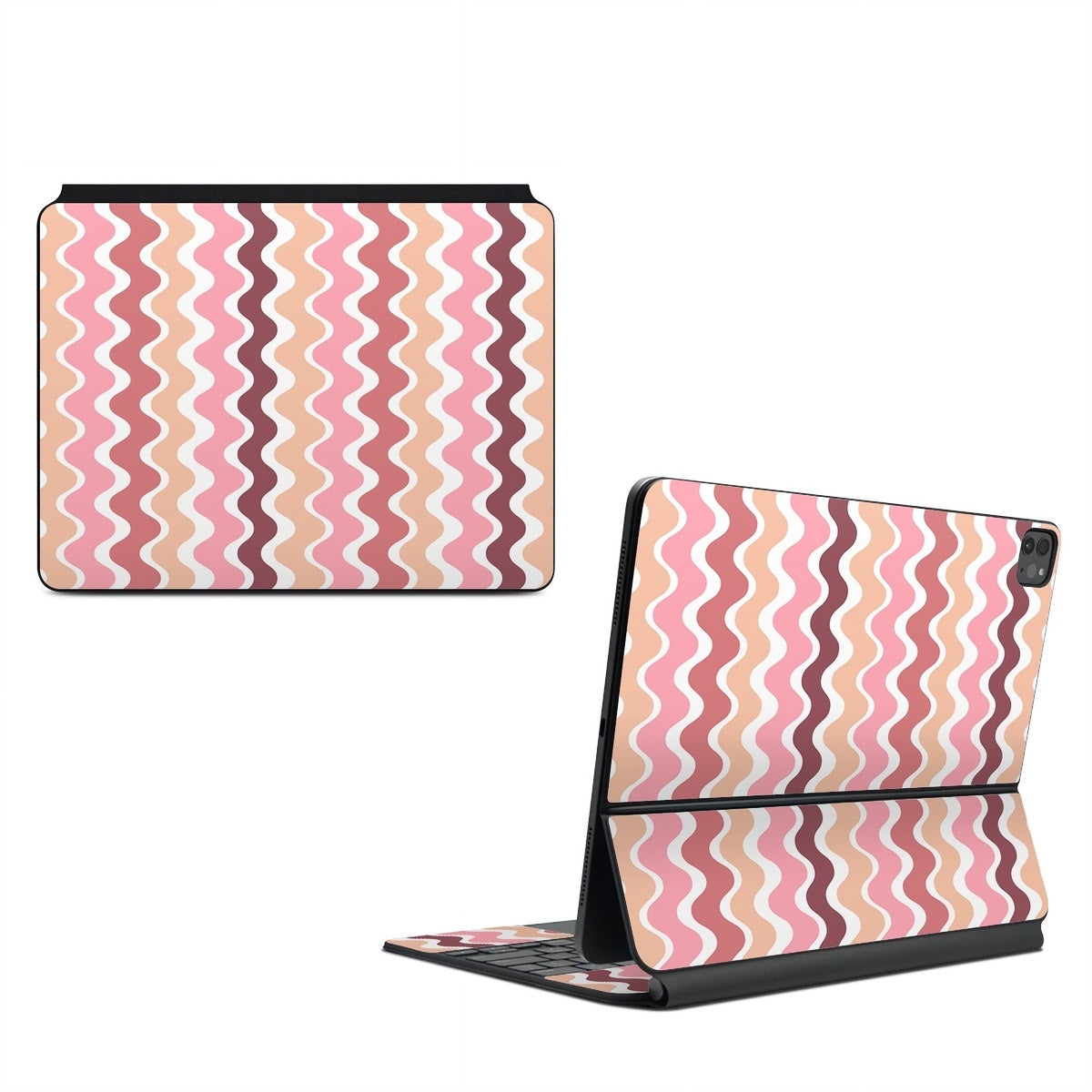 Pink Waves - Apple Magic Keyboard for iPad Skin