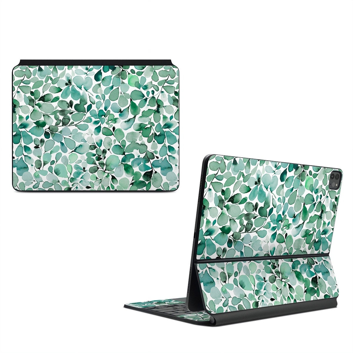 Watercolor Eucalyptus Leaves - Apple Magic Keyboard for iPad Skin