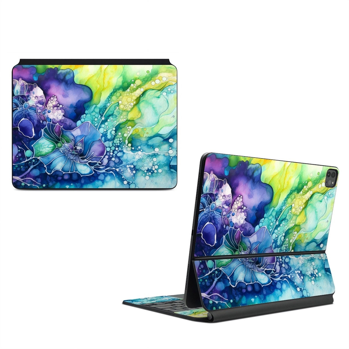 Watercolor Flora - Apple Magic Keyboard for iPad Skin