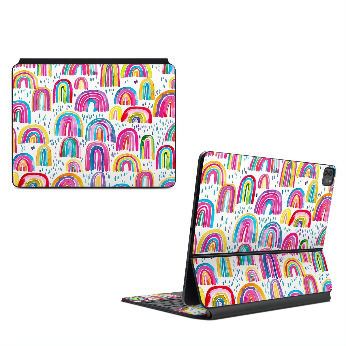 Watercolor Rainbows - Apple Magic Keyboard for iPad Skin