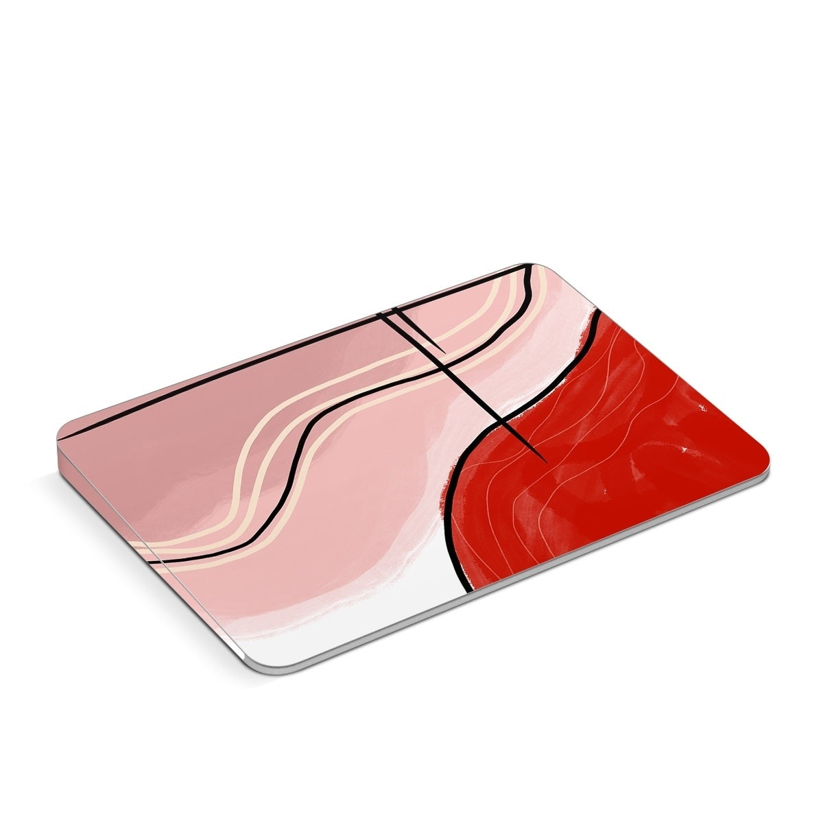 Abstract Red - Apple Magic Trackpad Skin