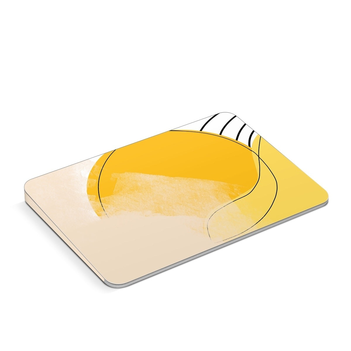 Abstract Yellow - Apple Magic Trackpad Skin