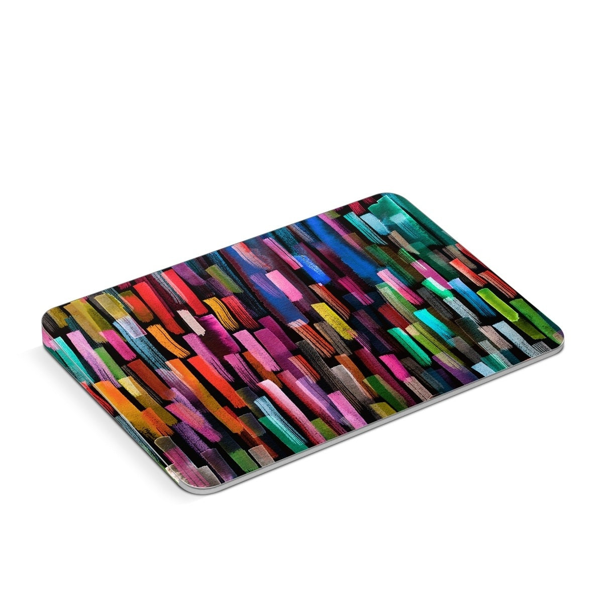 Colorful Brushstrokes Black - Apple Magic Trackpad Skin