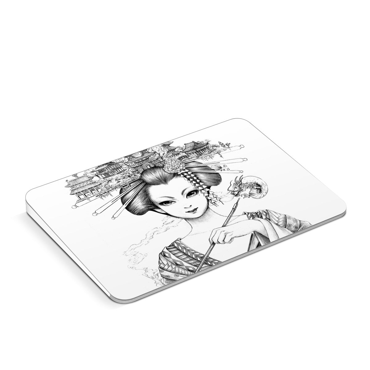 Geisha Sketch - Apple Magic Trackpad Skin