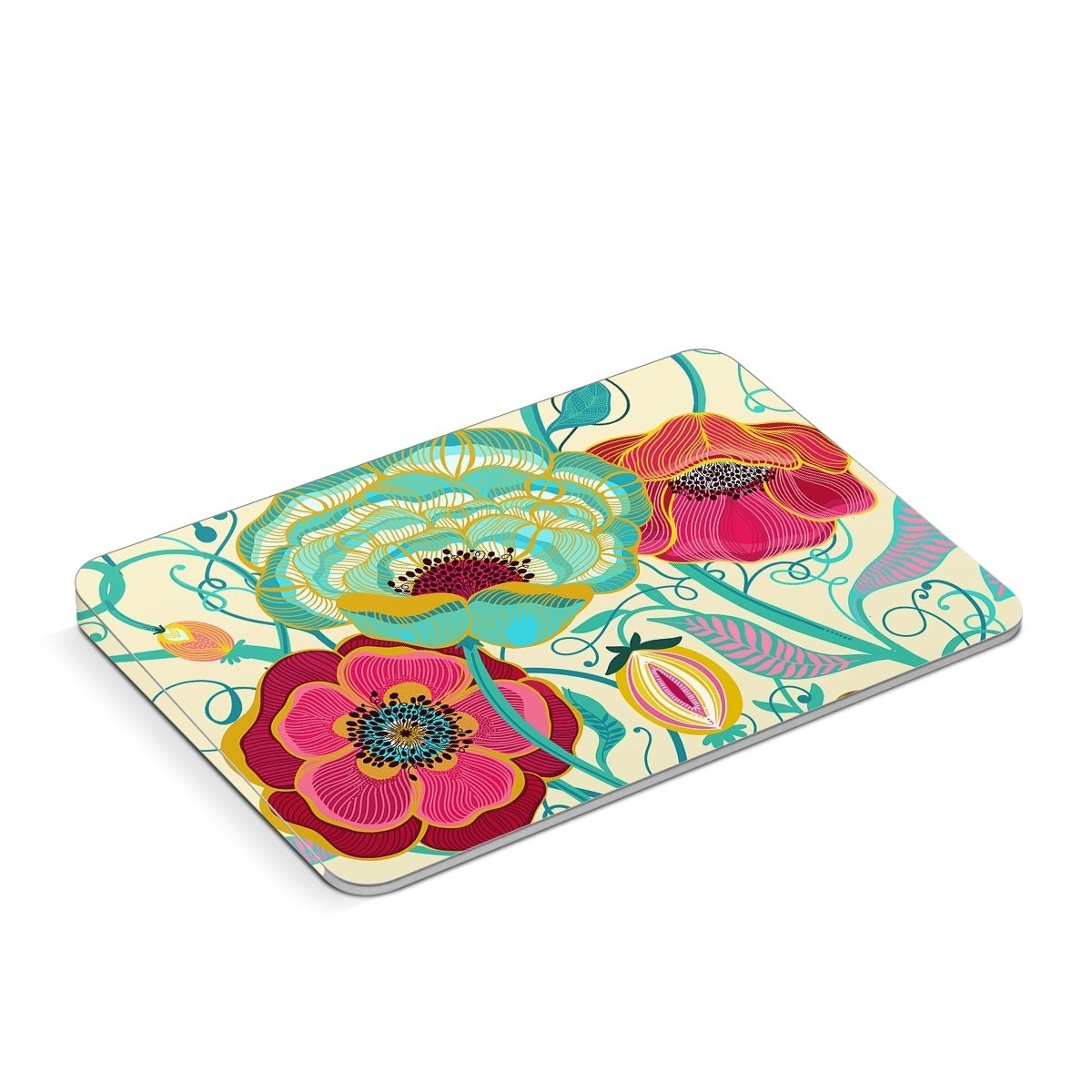 Golden Flowers - Apple Magic Trackpad Skin