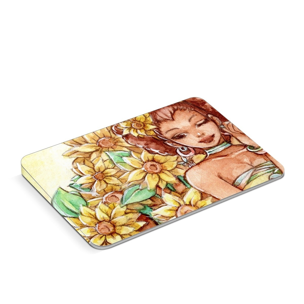 Lady Sunflower - Apple Magic Trackpad Skin